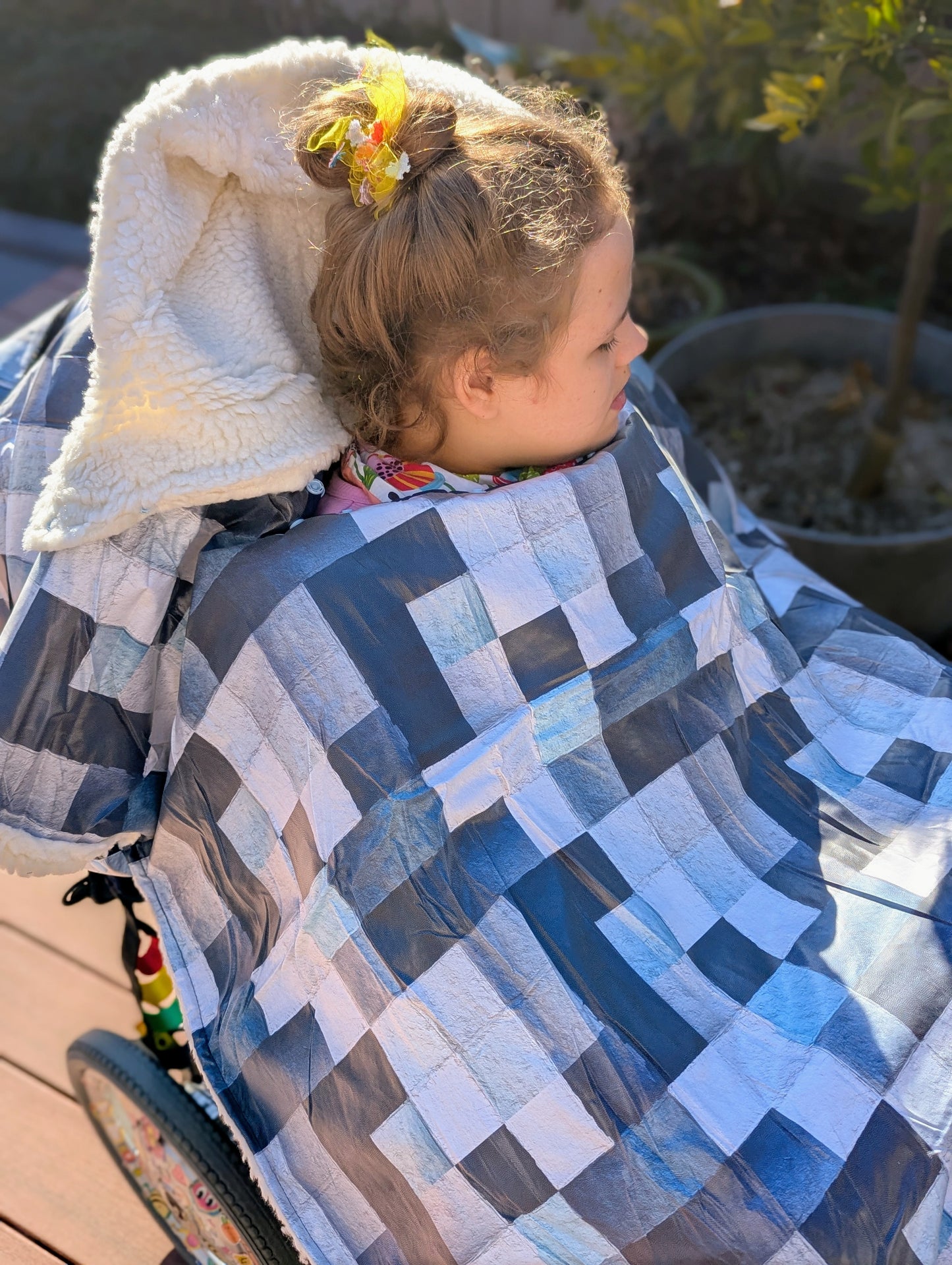 Waterproof + Berber Blanket (Maximum Warmth, Waterproof & Windproof)