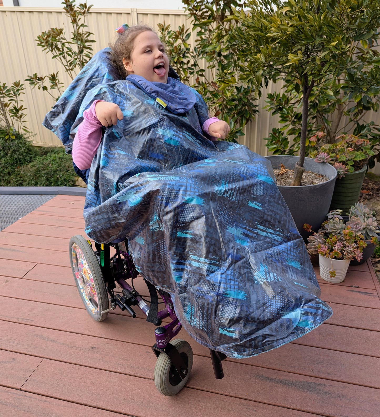 Waterproof + Minky Blanket (Medium Warmth, Waterproof & Windproof)