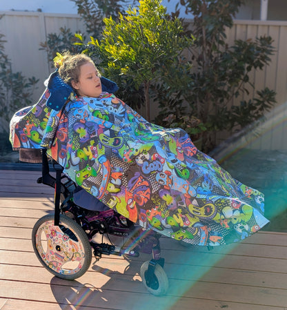 Waterproof + Minky Blanket (Medium Warmth, Waterproof & Windproof)